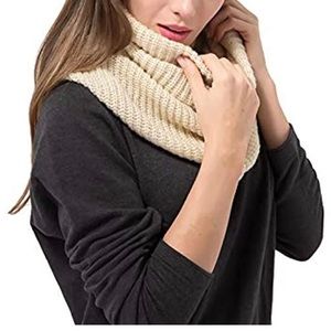 Beautiful warm winter infinity scarf